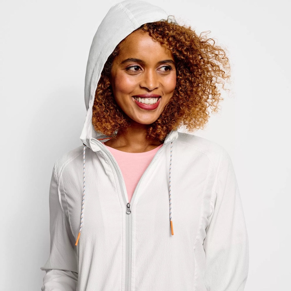 Orvis open air caster hooded zip up jacket